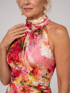 Mila™ – Sukienka maxi w kwiatowy print