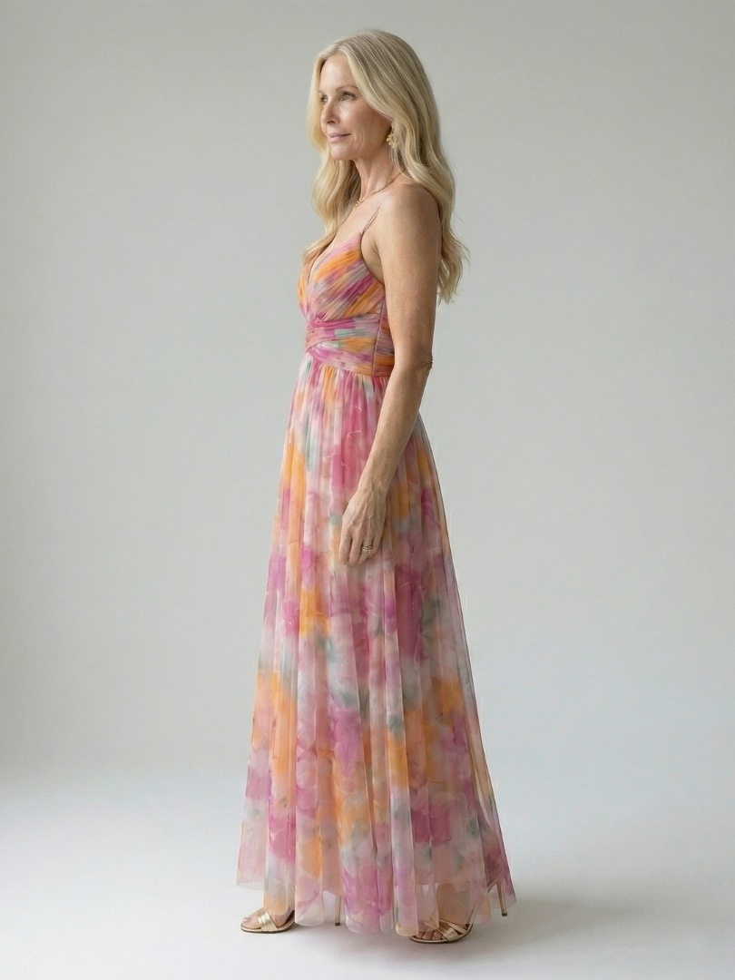 Eliza™ – Zwiewna sukienka maxi kopertowa