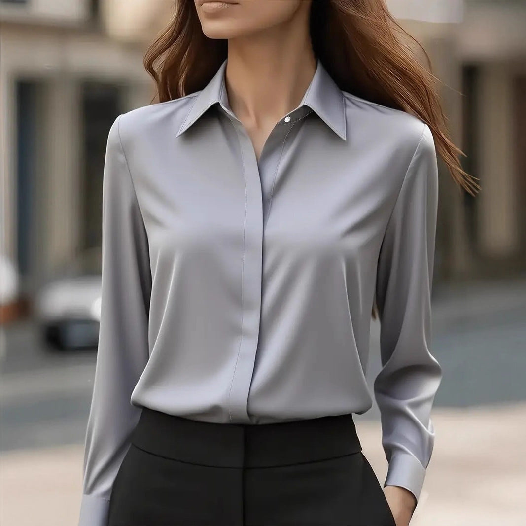 JULIA | Bluzka z kołnierzykiem