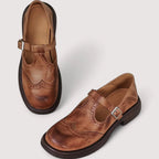 KLAUDIA | Buty Mary Jane z paskiem