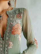 MAJA | Bluzka boho w kwiaty